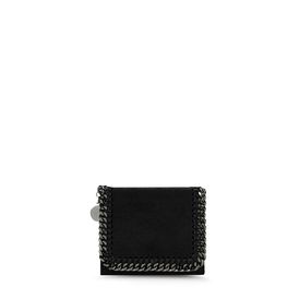 STELLA McCARTNEY, Wallets, Falabella Small Shaggy Deer Flap Wallet