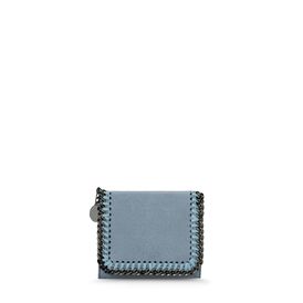 STELLA McCARTNEY, Wallets, Falabella Small Shaggy Deer Flap Wallet