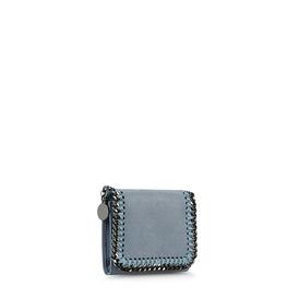STELLA McCARTNEY, Wallets, Falabella Small Shaggy Deer Flap Wallet