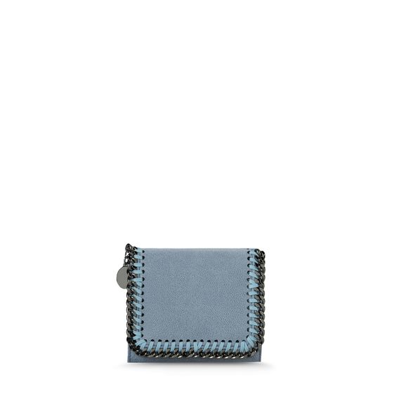 Stella McCartney, Portefeuille Falabella à rabat en Shaggy Deer