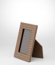 Photo frameLivingLeatherBrown Bottega Veneta®