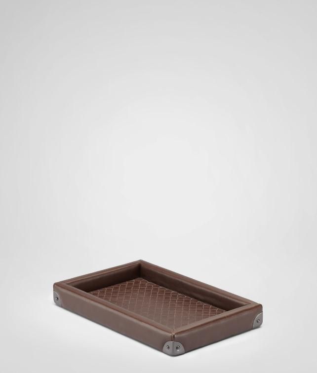 BOTTEGA VENETA Intrecciato Nappa Rectangular Tray Desk accessory E fp