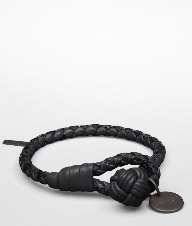 BOTTEGA VENETA Intrecciato Ayers Nappa Bracelet Leather Bracelet E fp