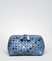 Bottega Veneta® Intrecciato Ayers Nappa Cosmetic Case Bottega Veneta® Intrecciato Ayers Nappa Cosmetic Case