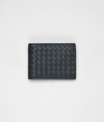 BOTTEGA VENETA - Wallets, Tourmaline Intrecciato Vachette Wallet