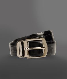 EMPORIO ARMANI - Cintura in pelle