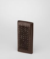 Bottega Veneta® Light Calf Soft Crocodile Fume Continental Wallet Bottega Veneta® Light Calf Soft Crocodile Fume Continental Wallet