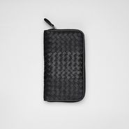 Intrecciato Waxed Vitello Laque Zip Around Wallet - Wallet - BOTTEGA VENETA - PE13 - 790