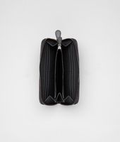 Bottega Veneta® Intrecciato Waxed Vitello Laque Zip Around Wallet Bottega Veneta® Intrecciato Waxed Vitello Laque Zip Around Wallet
