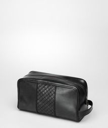 Toiletry BagSmall Leather GoodsLeatherBlack Bottega Veneta®
