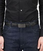 Bottega Veneta® Intrecciato Buffalo Sport Belt Bottega Veneta® Intrecciato Buffalo Sport Belt