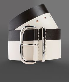 EMPORIO ARMANI - Cintura in pelle