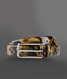 EMPORIO ARMANI - Cintura in pelle