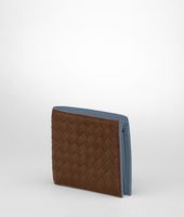 Bottega Veneta® Junior Krim Intrecciato Washed Vintage Nappa Wallet Bottega Veneta® Junior Krim Intrecciato Washed Vintage Nappa Wallet