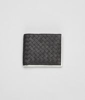Bottega Veneta® Junior Krim Intrecciato Washed Vintage Nappa Wallet Bottega Veneta® Junior Krim Intrecciato Washed Vintage Nappa Wallet