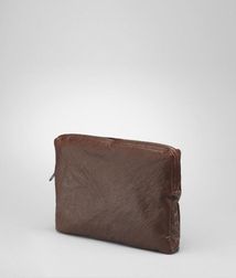 Toiletry BagSmall Leather GoodsLinenBrown Bottega Veneta®
