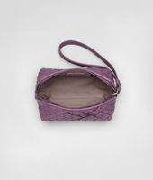 Bottega Veneta® Intrecciato Profondo Nappa Cosmetic Case Bottega Veneta® Intrecciato Profondo Nappa Cosmetic Case