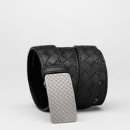 Intrecciato Waxed Leather Belt - Belt - BOTTEGA VENETA - PE13 - 590