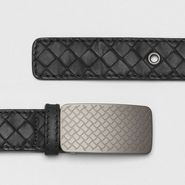 Intrecciato Waxed Leather Belt - Belt - BOTTEGA VENETA - PE13 - 590