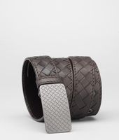 Bottega Veneta® Intrecciato Waxed Leather Belt Bottega Veneta® Intrecciato Waxed Leather Belt