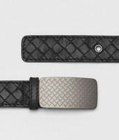 Bottega Veneta® Intrecciato Waxed Leather Belt Bottega Veneta® Intrecciato Waxed Leather Belt