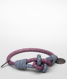 Leather BraceletSmall Leather GoodsNappa leatherPurple Bottega Veneta®