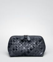Bottega Veneta® Intrecciato Ayers Nappa Cosmetic Case Bottega Veneta® Intrecciato Ayers Nappa Cosmetic Case