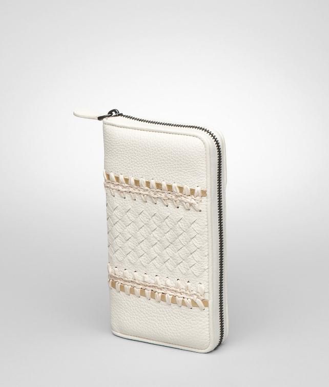 BOTTEGA VENETA Cervo Uncinetto Silk Continental Wallet Wallet D fp