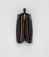 Bottega Veneta® Cervo Uncinetto Silk Continental Wallet Bottega Veneta® Cervo Uncinetto Silk Continental Wallet