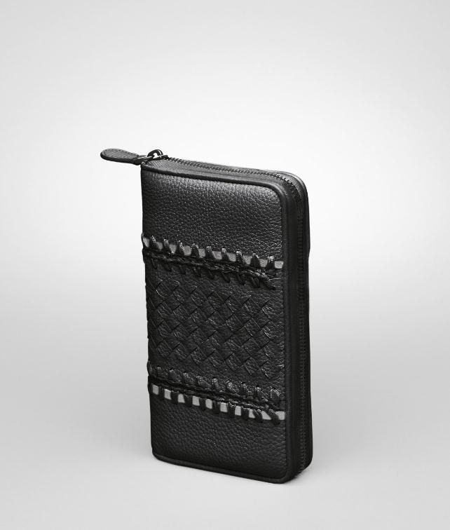 BOTTEGA VENETA Cervo Uncinetto Silk Continental Wallet Wallet D fp