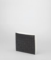 Bottega Veneta® Junior Krim Intrecciato Washed Vintage Nappa Wallet Bottega Veneta® Junior Krim Intrecciato Washed Vintage Nappa Wallet