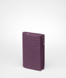 WalletSmall Leather GoodsLeatherPurple Bottega Veneta®
