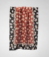 Bottega Veneta® Silk Marguerite Print Foulard Bottega Veneta® Silk Marguerite Print Foulard