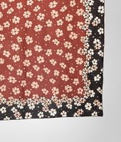 Bottega Veneta® Silk Marguerite Print Foulard Bottega Veneta® Silk Marguerite Print Foulard
