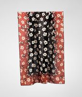 Bottega Veneta® Silk Marguerite Print Foulard Bottega Veneta® Silk Marguerite Print Foulard