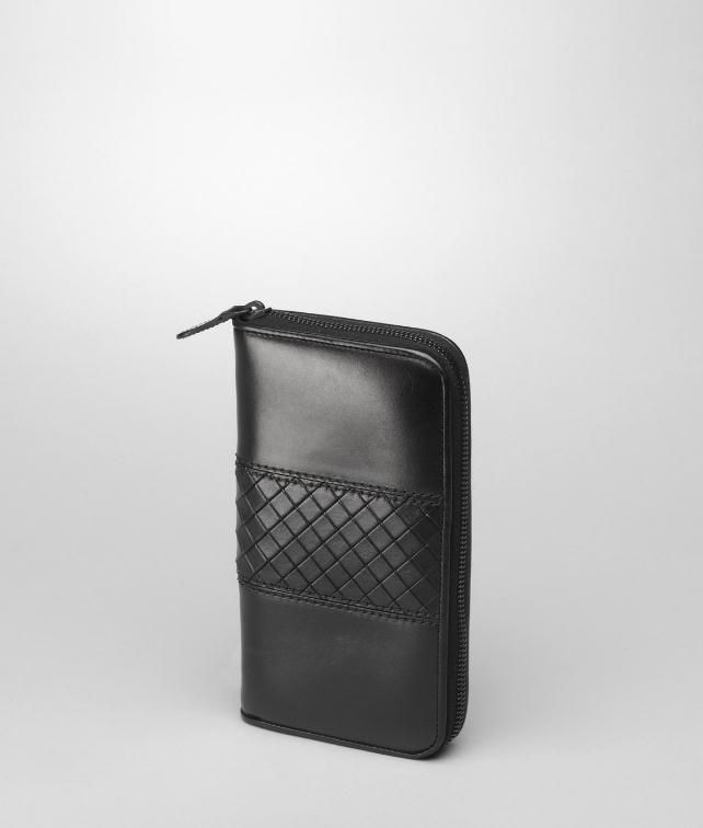 BOTTEGA VENETA Intreccio Scolpito Zip Around Wallet Wallet U fp