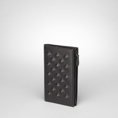 WalletSmall Leather GoodsLambskinBlack Bottega Veneta®