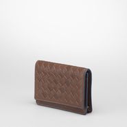 Intrecciato Washed Vintage Calf Card Case - Card Case or Coin Purse - BOTTEGA VENETA - PE13 - 350