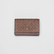 Intrecciato Washed Vintage Calf Card Case - Card Case or Coin Purse - BOTTEGA VENETA - PE13 - 350