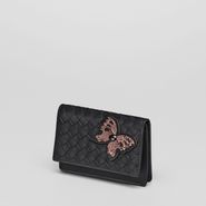 Intrecciato Ayers Butterfly Card Case - Card Case or Coin Purse - BOTTEGA VENETA - PE13 - 390