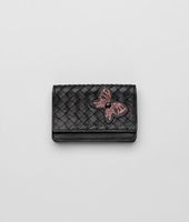 Bottega Veneta® Intrecciato Ayers Butterfly Card Case Bottega Veneta® Intrecciato Ayers Butterfly Card Case
