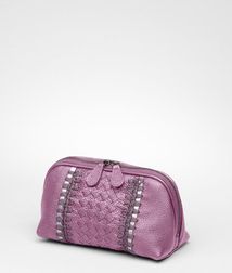 Cosmetic CaseSmall Leather GoodsLeatherPurple Bottega Veneta®