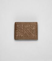 Bottega Veneta® Intrecciato Antique Ostrich Wallet Bottega Veneta® Intrecciato Antique Ostrich Wallet