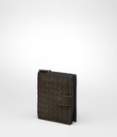 Bottega Veneta® Intrecciato Waxed Leather Wallet Bottega Veneta® Intrecciato Waxed Leather Wallet