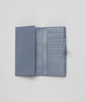 Bottega Veneta® Intrecciato Snakeskin Continental Wallet Bottega Veneta® Intrecciato Snakeskin Continental Wallet