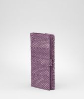 Bottega Veneta® Intrecciato Snakeskin Continental Wallet Bottega Veneta® Intrecciato Snakeskin Continental Wallet