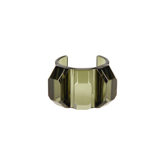 Stella McCartney, Transparent Plexi Bangle 