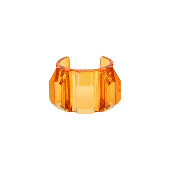 Stella McCartney, Bracelet jonc en plexi transparent