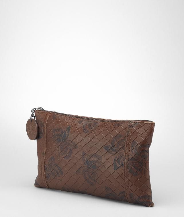 BOTTEGA VENETA Intrecciomirage Papillon Document Case Cosmetic Case D fp
