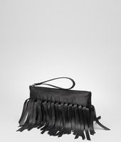 Bottega Veneta® Intrecciato Nappa Fringe Pouch Bottega Veneta® Intrecciato Nappa Fringe Pouch